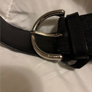 Black Belt with Silver Buckle coach